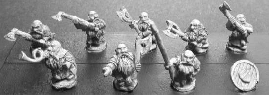 Dwarven Shame Bearers with Double Handed Axes